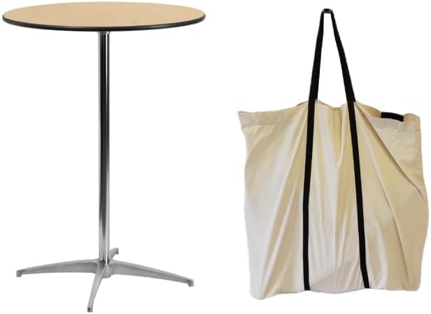 Banquet Tables Pro Cocktail Table in a Bag 30 Inch Round x 42" Cocktail Table with Carrying Bag
