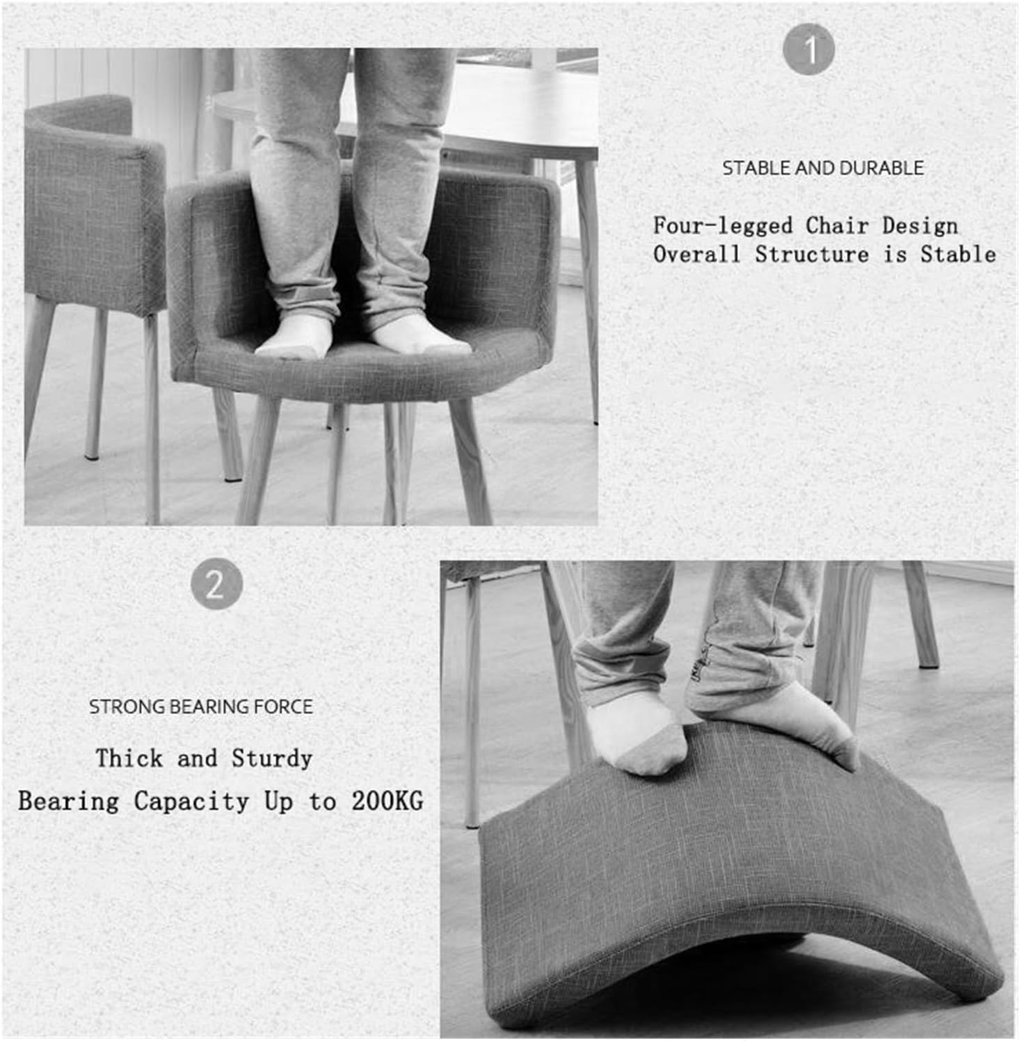 Office Reception Conference Room Round Coffee Table Set W/4 Chairs, Simple Kitchen Dining Table Set Space-Saving Furniture, 1 Table 4 Chairs Meetings Negotiation Desk(Black Cloth)